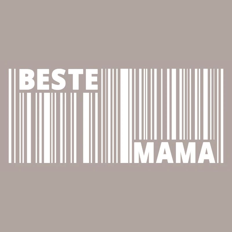 Beste Mama Mutter Barcode