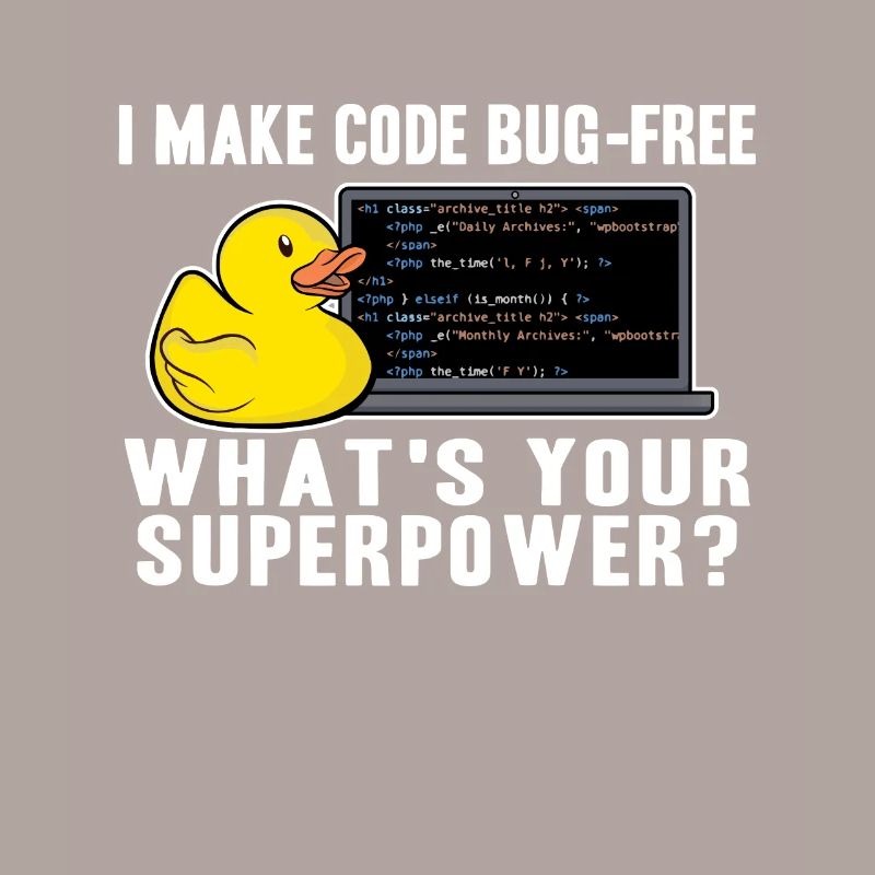 Programmeurs Canard Programmation Debugging Drôle