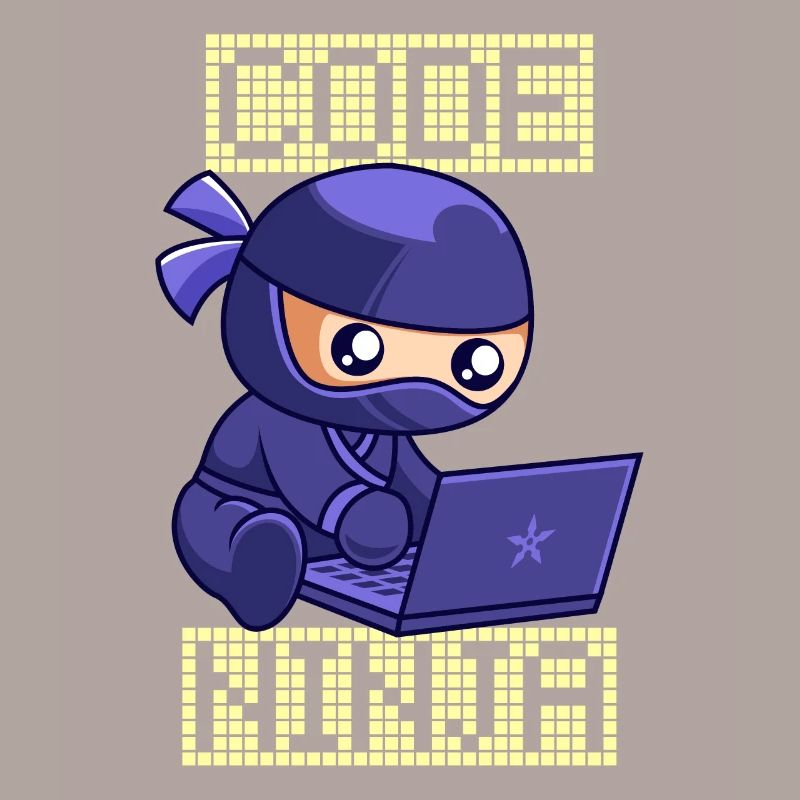 Code Ninja Coder Sofware Entwickler Programmierer