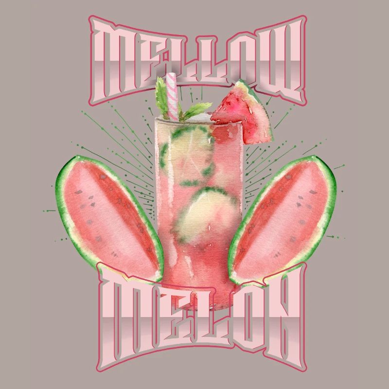 Melon, pastèque, cocktail de melon, Dire