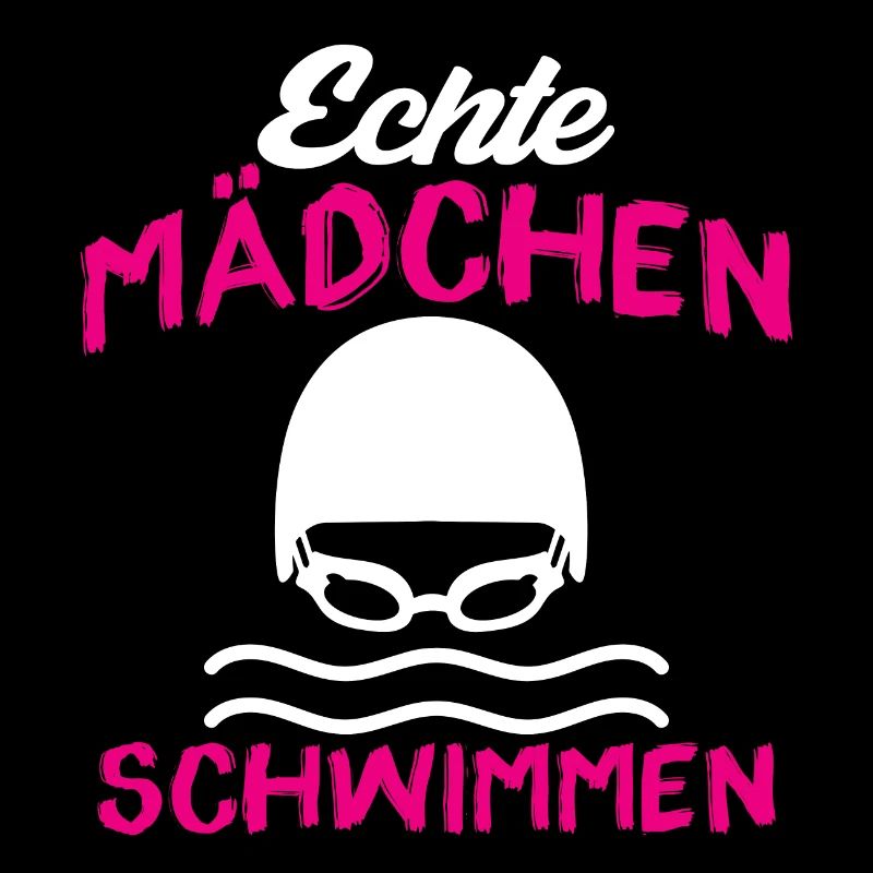 Echte Mädchen Schwimmen
