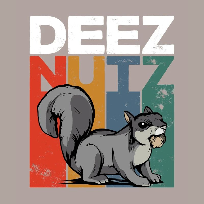 Deez Nutz Nutcracker Squirrel Dees Nuts Chipmunk