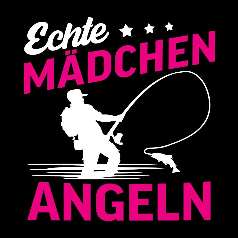 Echte Mädchen Angeln