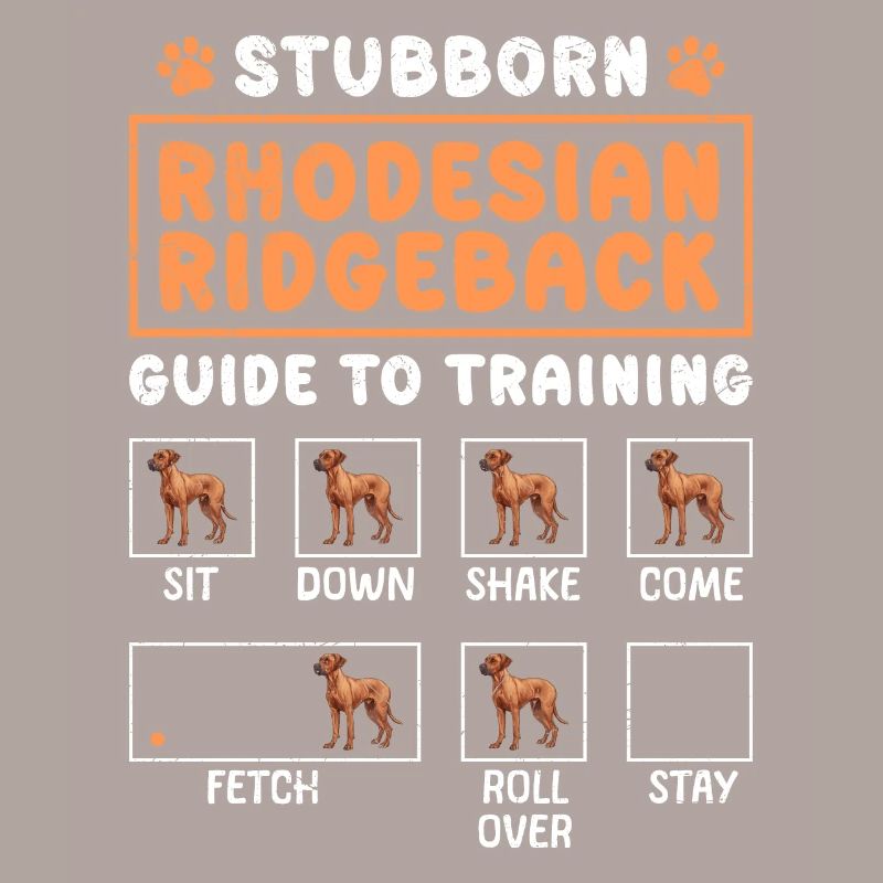 GUIDE D’ENTRAÎNEMENT RHODESIAN RIDGEBACK Fun