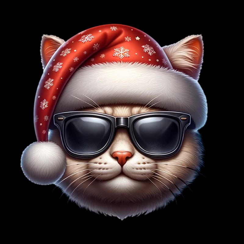 Weihnachts-Katze