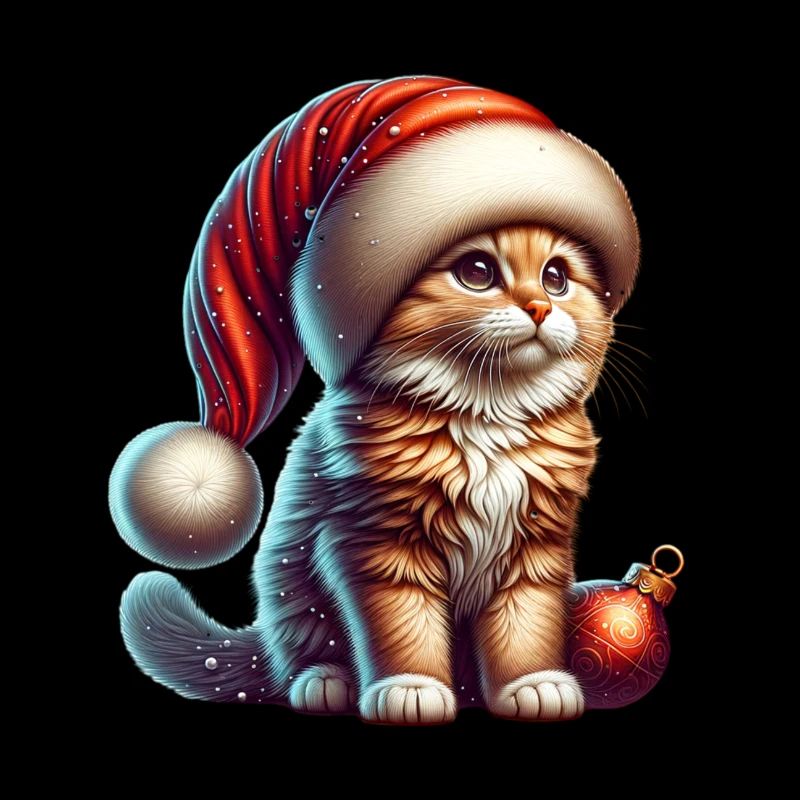 Chat de Noël