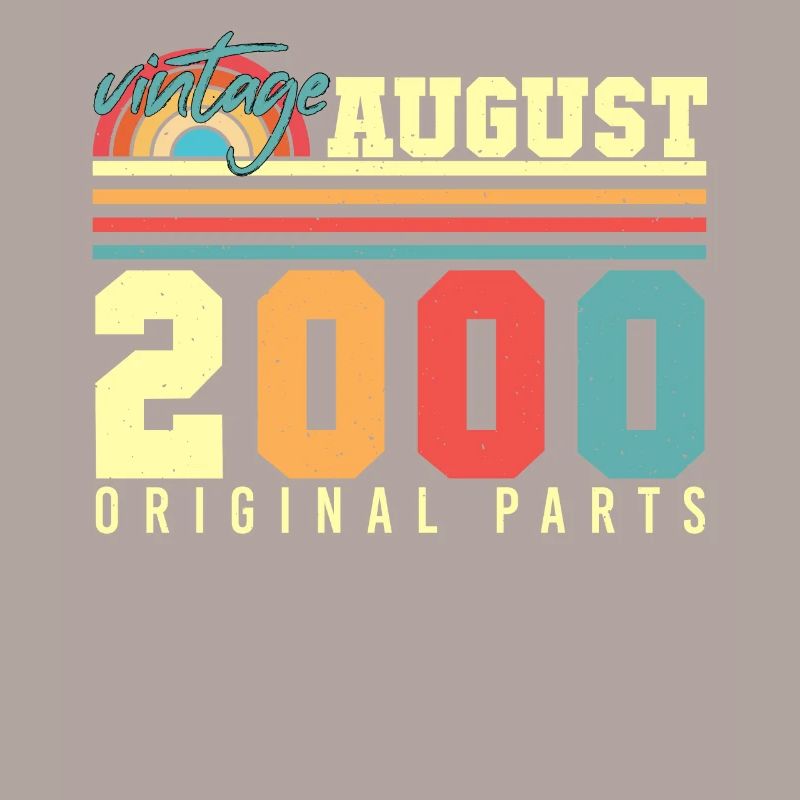 Mois de naissance Août 2000