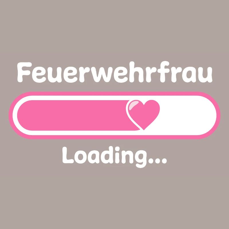 Feuerwehrfrau Loading Ladebalken