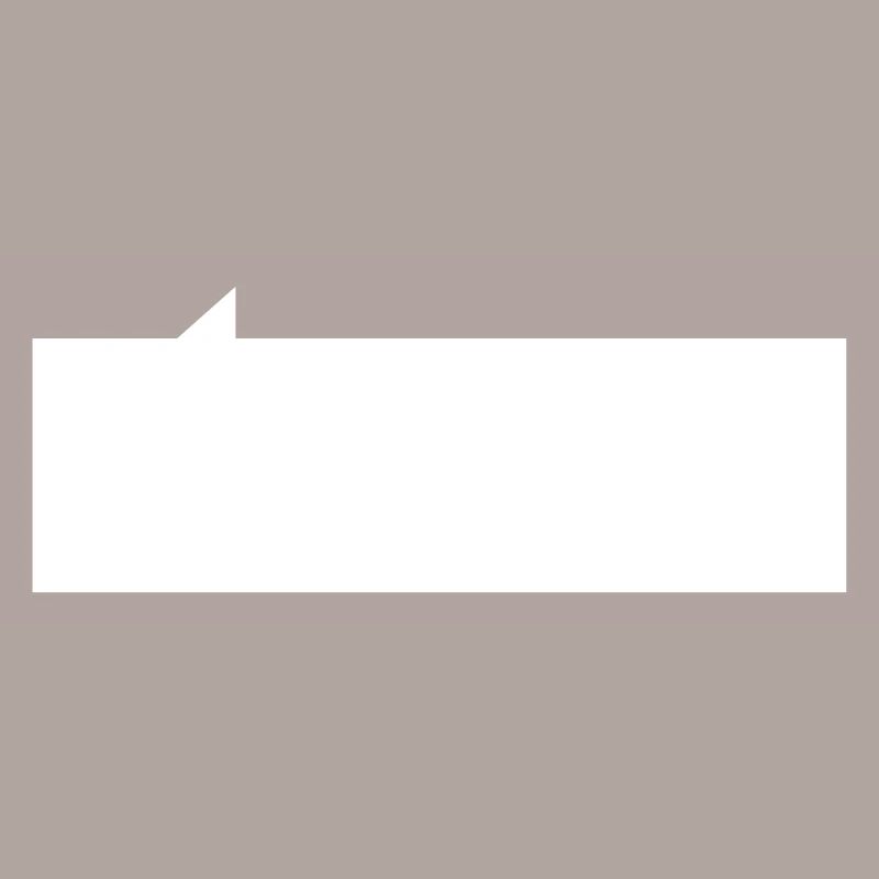 Speech bubble rectangle