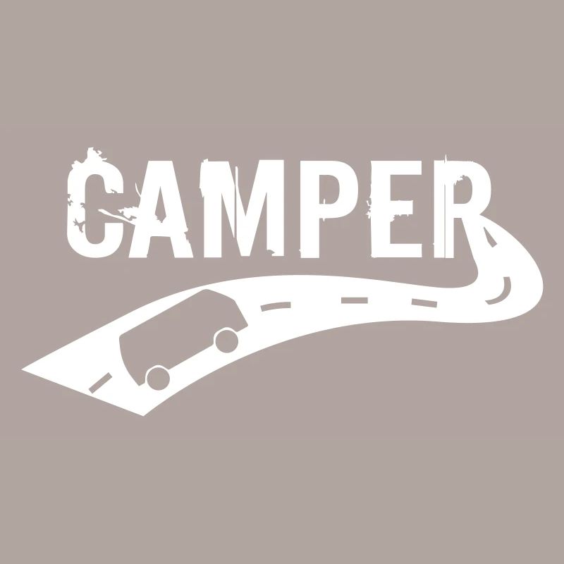 Camper Camping Bus on Tour