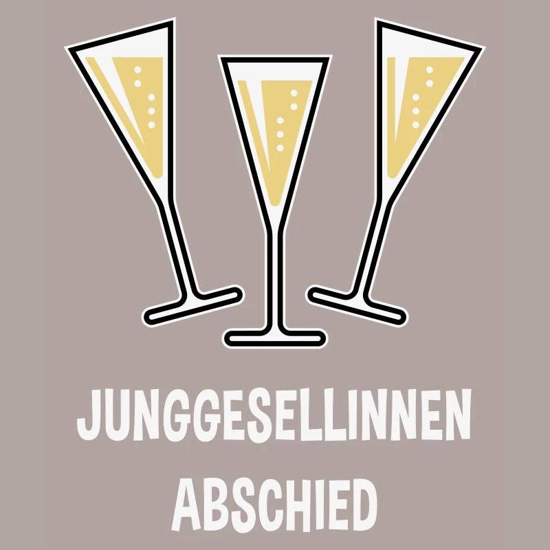 Junggesellinnenabschied Sektgläser Trichter Zu 3C