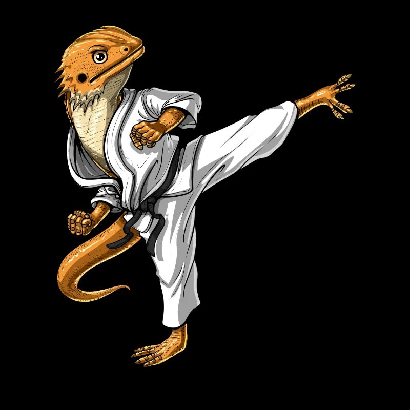 Bartdrachen Karate
