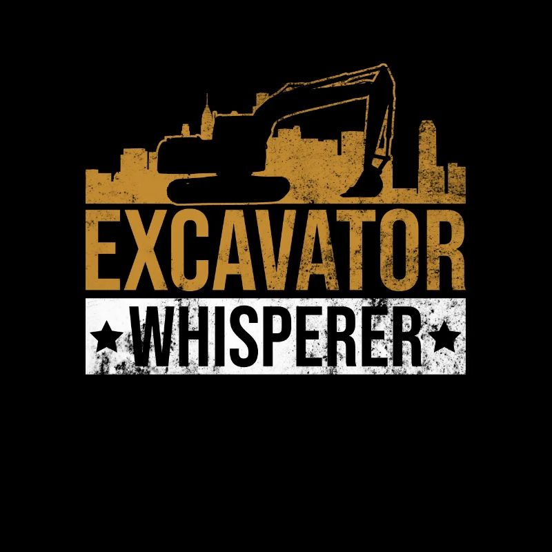 Baggerfahrer Bagger Baggern