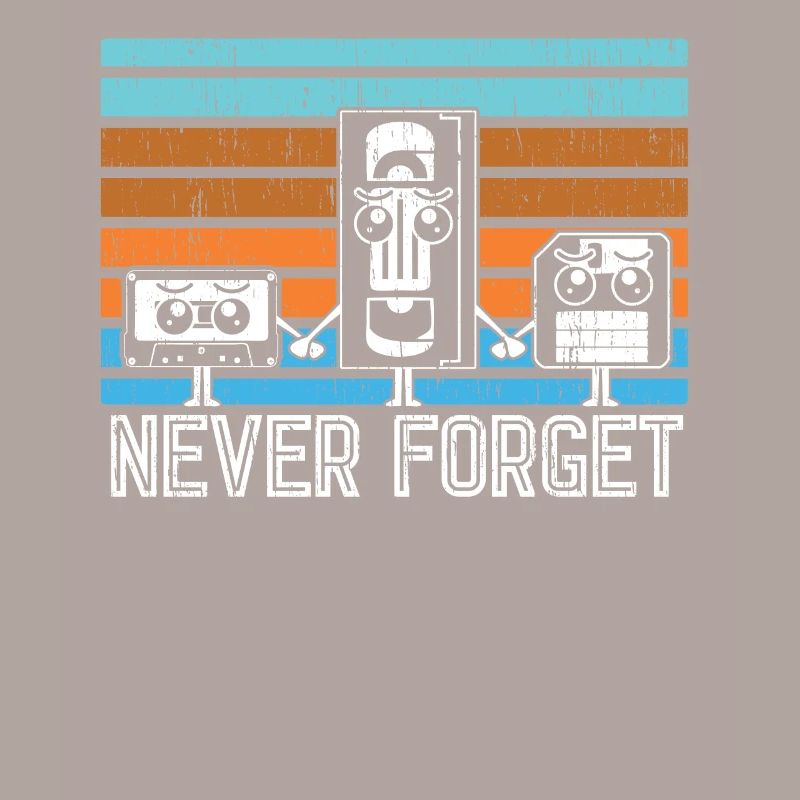 Never Forget - disquette de bande VHS
