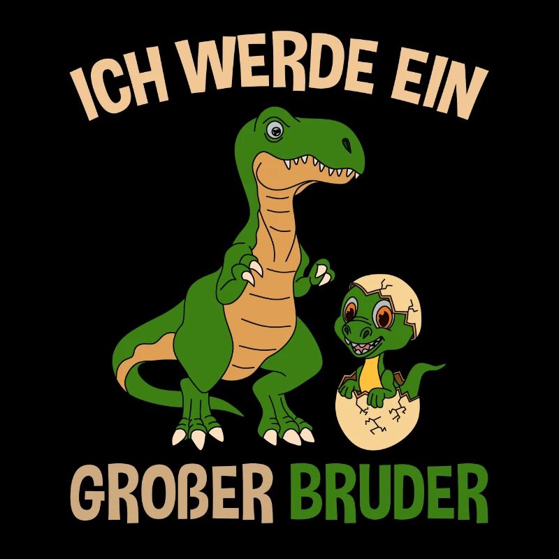 Ich werde Großer Bruder Dinosaurier