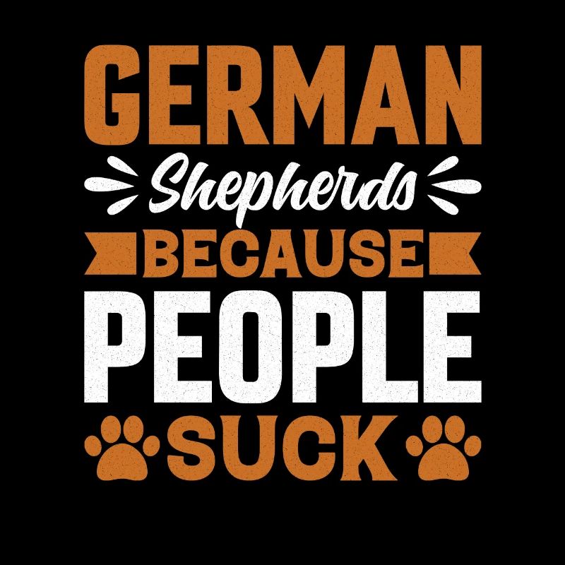 Deutsche Schäferhunde, weil Menschen sind