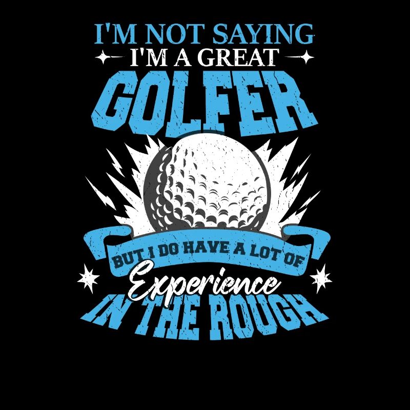 Ich bin ein großartiger Golfer