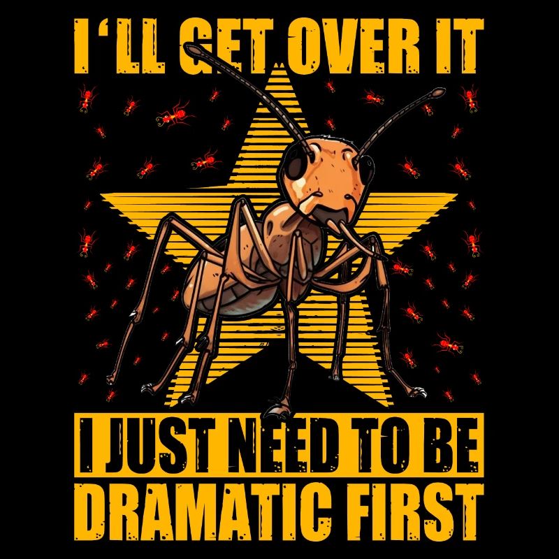 I'll get over it I just need to be dramatic first