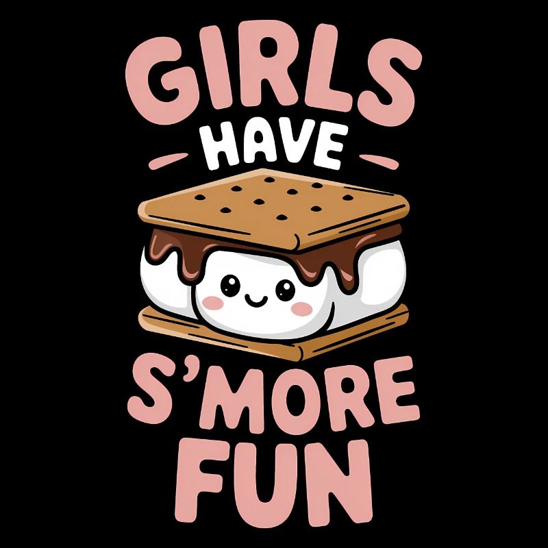 S ́More Saying Marshmallow Camping S ́More Gift