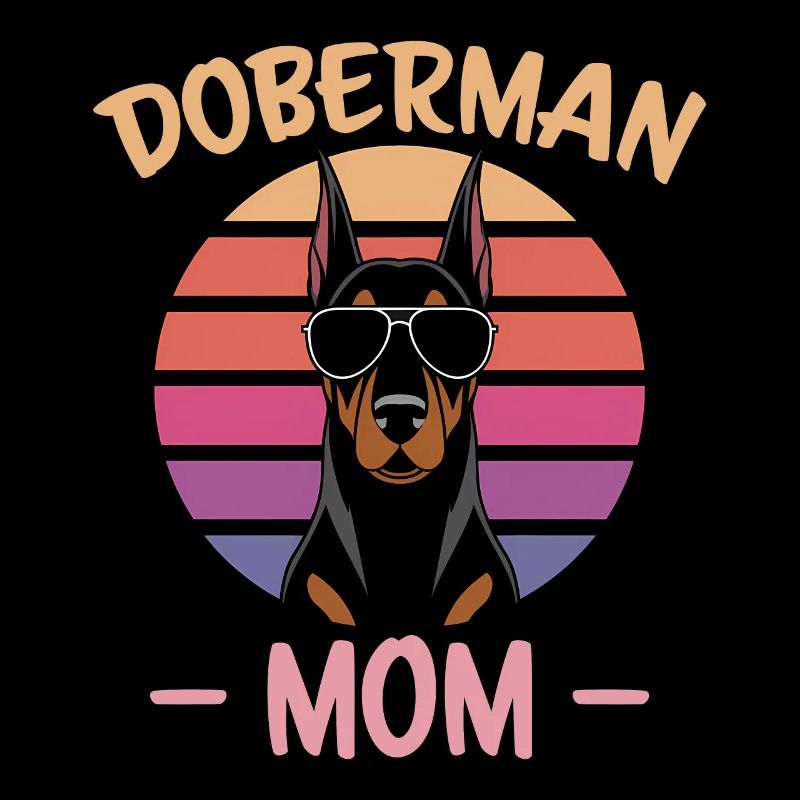 Dobermann Spruch Mama Lustiges Dobermann Geschenk