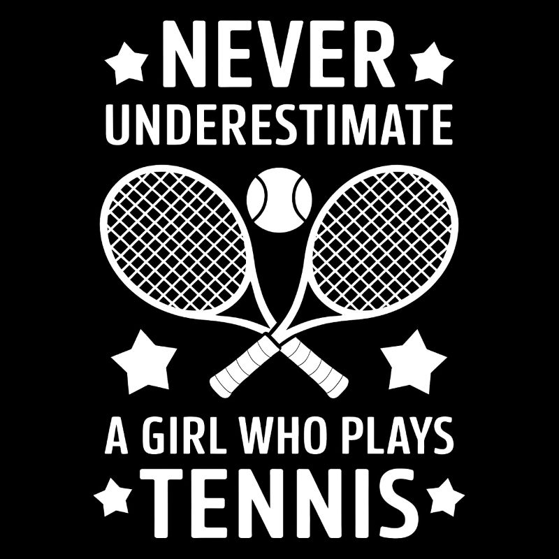 Tennis Spruch Mädchen Lustiges Tennis Geschenk