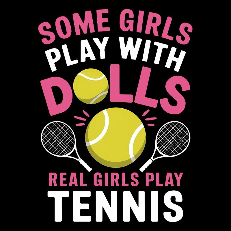 Tennis Spruch Mädchen Lustiges Tennis Geschenk