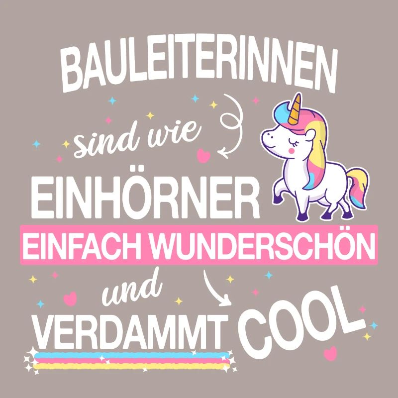 Bauleiter Bauleiterin Bauarbeiter Beruf Spruch