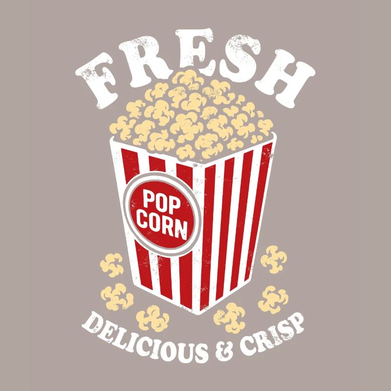 Frisches Popcorn - knusprig, lecker - Geschenk
