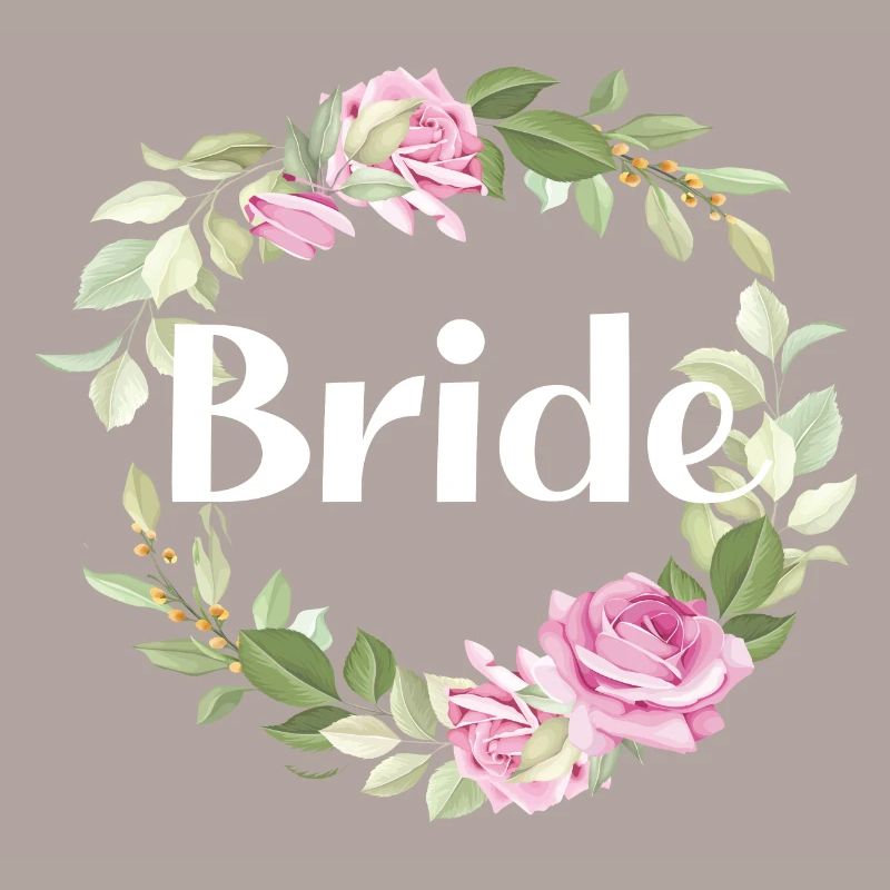 Bride Blumen idee Junggesellenabschied Bride