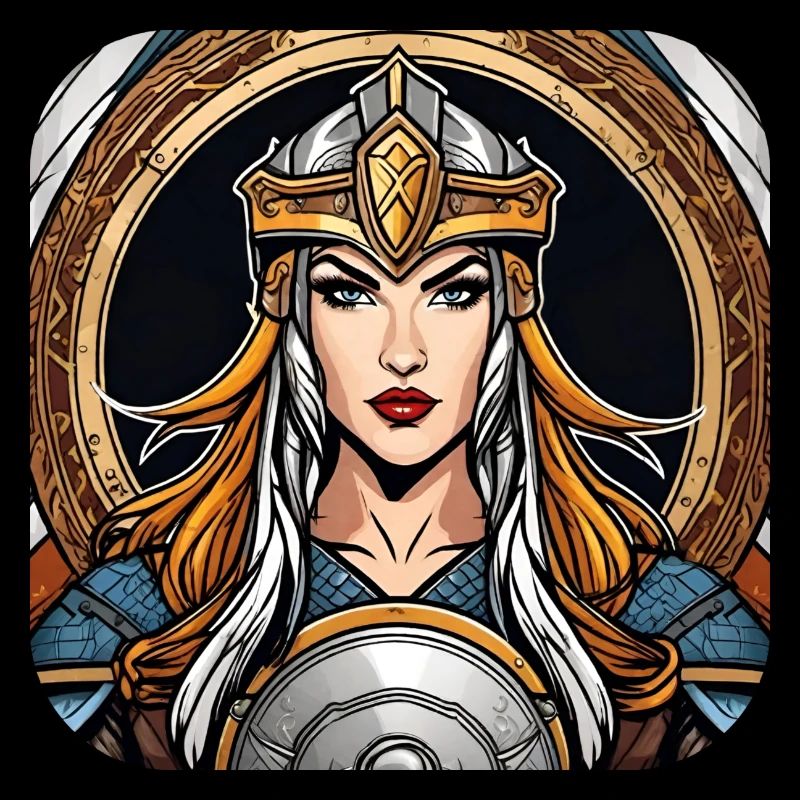 Fière Viking Germanin Shieldmaiden