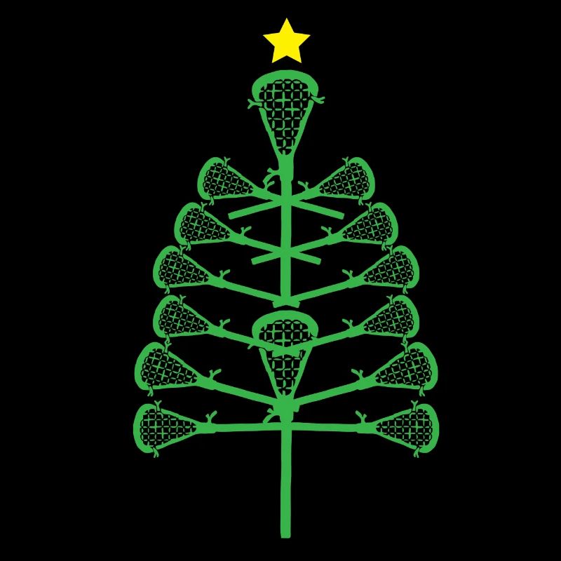 Lacrosse Weihnachtsbaum - Lacrosse Player