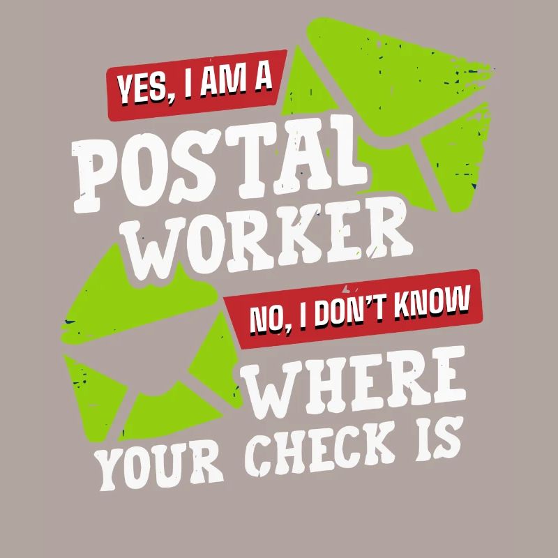 Postal worker, postal worker, postman