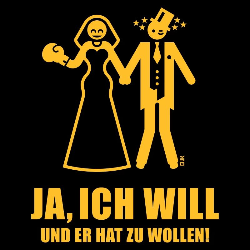Ja, ich will … (Braut / JGA / Polterabend / Boxen)