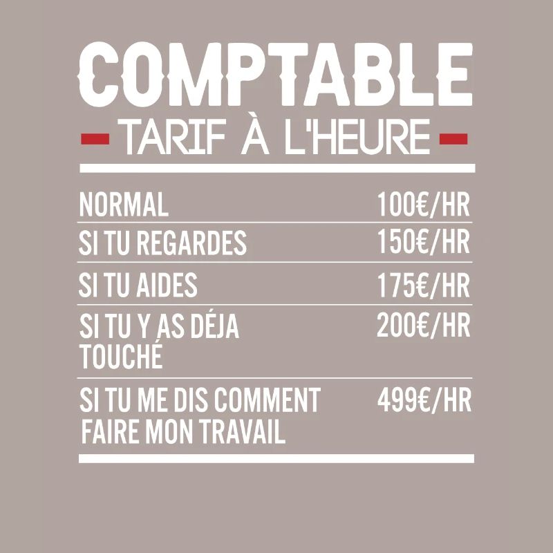 Comptable Idée Cadeau Humour Comptabilité