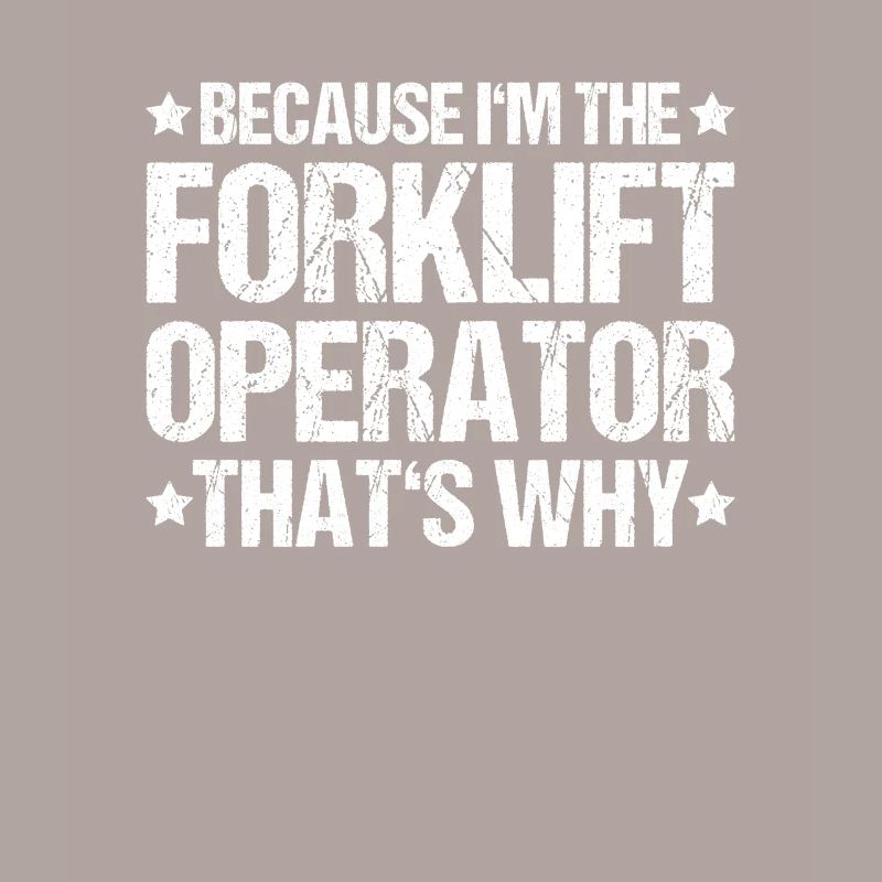 Staplerfahrer Gabelstaplerfahrer Forklift Operator