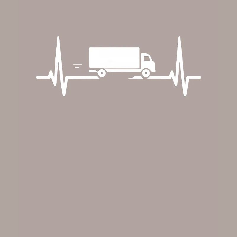 Trucker Herzfrequenz Geschenk