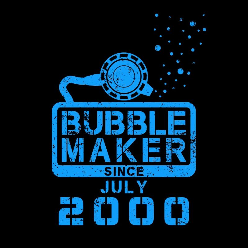 Taucher Geburtstag Bubblemaker seit Juli 2000