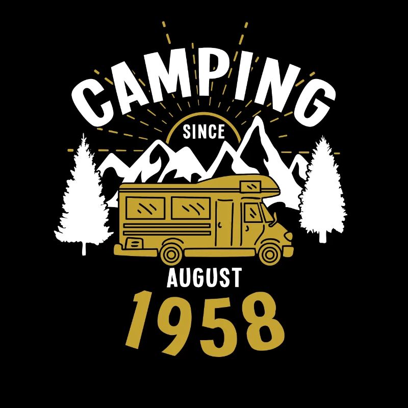 Geburtstag: Camping seit August 1958 Wohnmobil