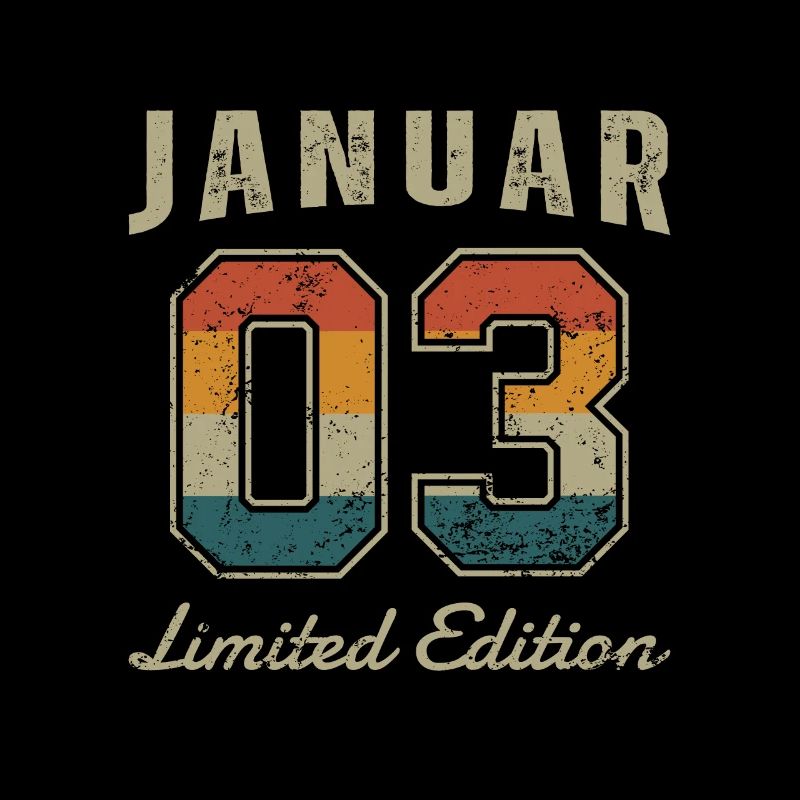 Date de naissance : Janvier 2003 - Edition Limitée Rétro