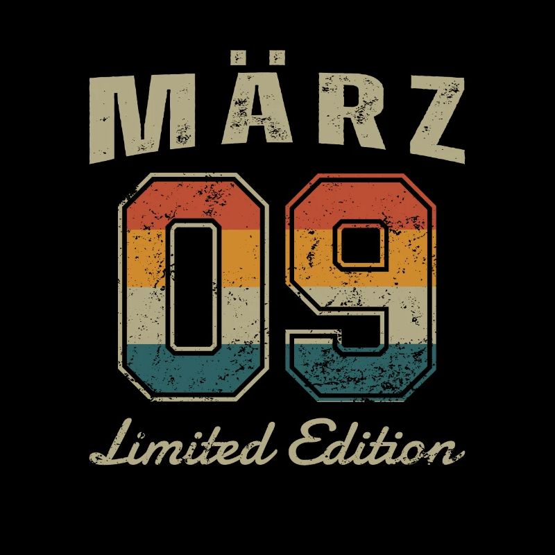 Geburtstag: März 2009 - Limited Edition Retro