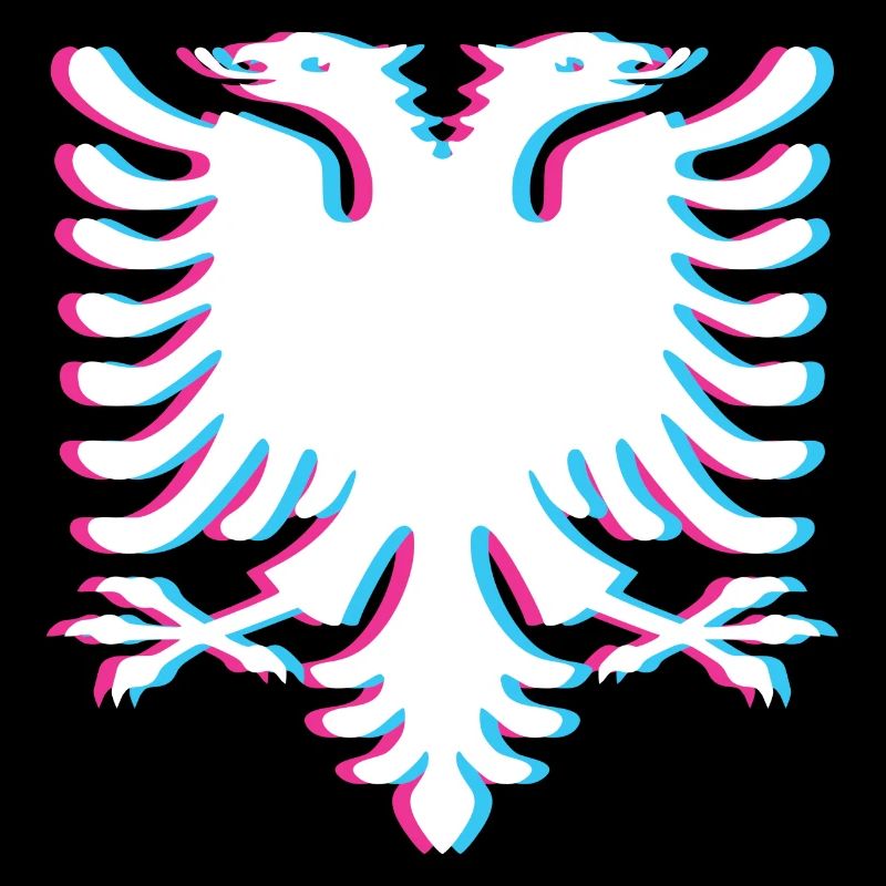 Albania Eagle Double Head Eagle Logo