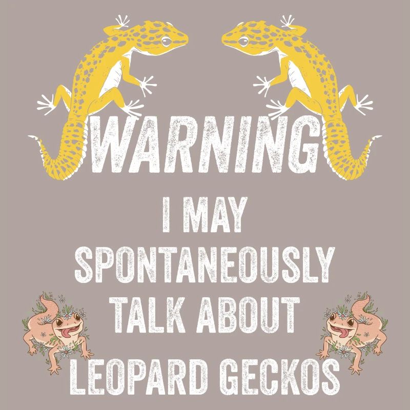 Warnung kann spontan über Leopardgecko sprechen