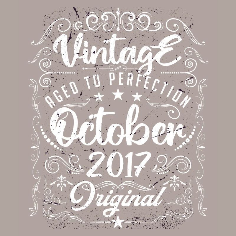 Vintage born in October 2017.