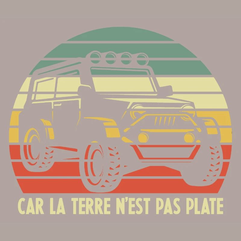 4x4 Rétro Coucher de soleil