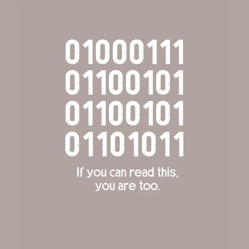 Binär Code Programmierer Coder Geschenk