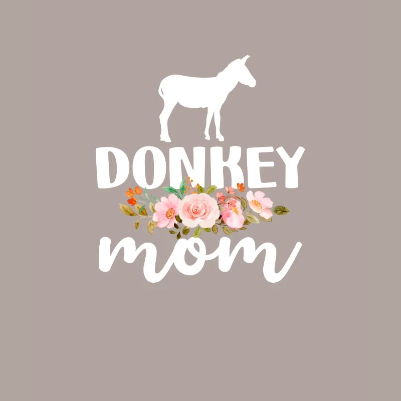 Esel Mutter Bauernhof Donkey Muttertag Geschenk