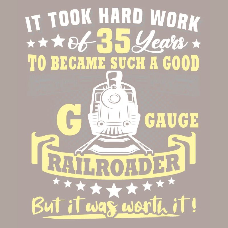 Gartenbahn 35. Geburtstag Garten Eisenbahn Spur G