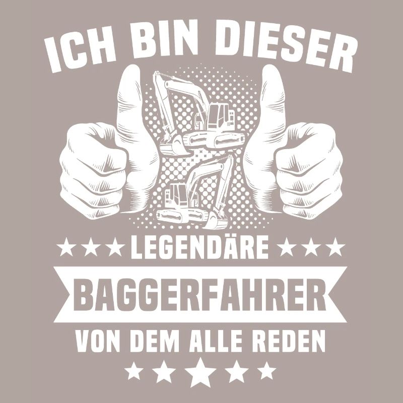 Baggerführer Bagger Baggerfahrer