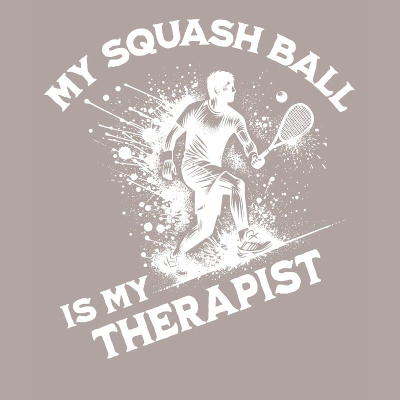 Lustiger Squash Spruch