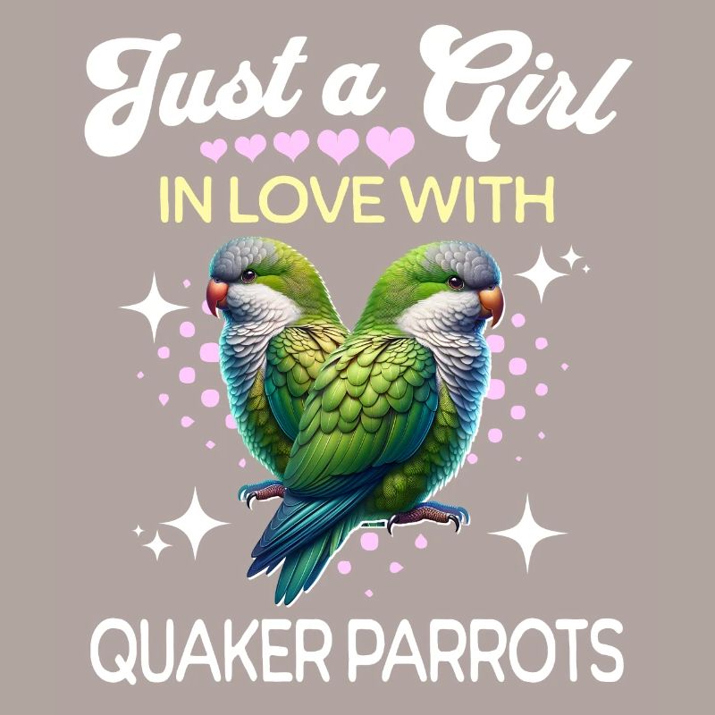 Mönchssittich Mädchen Quaker Parrot